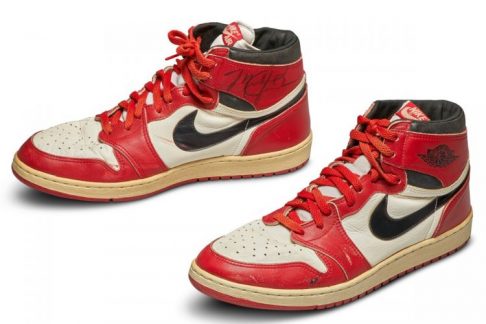 MJ’s First Pair of Jordan 1’s Most Expensive Sneakers Ever Sold